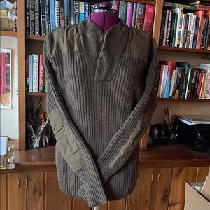 L.L. Bean Men’s Commando Sweater, Henley